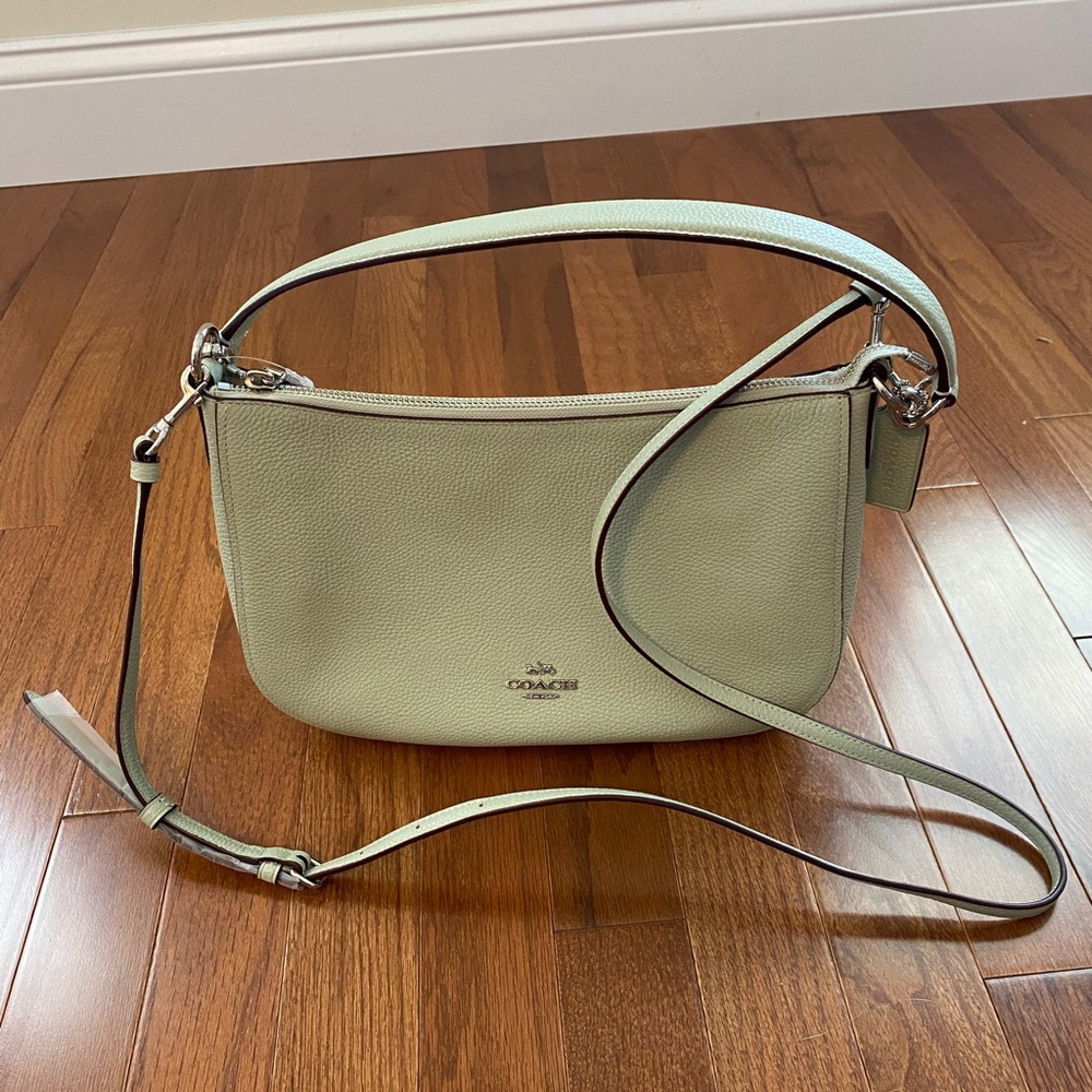 Coach Crossbody Purse NWT pale green